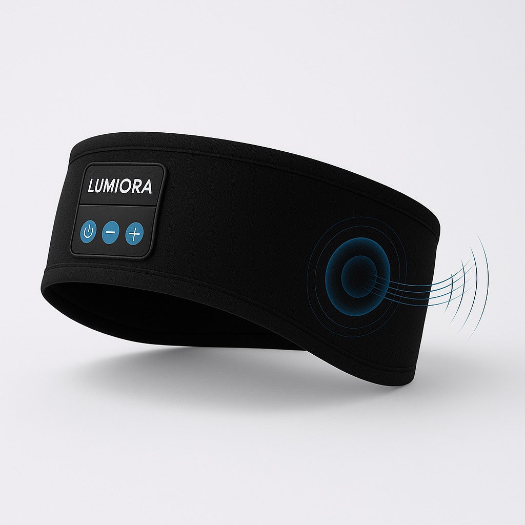 Discover Ultimate Comfort with the Lumiora Wireless Audio Headband - Your Go-To for Hands-Free Listening!
