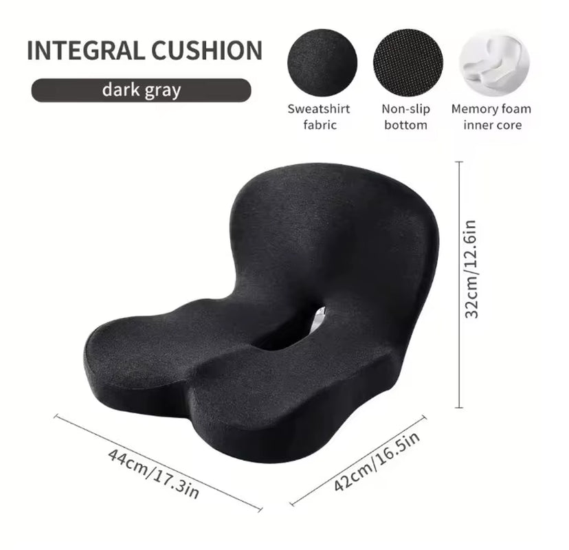 Memory Foam Cushion Interior Accessories Pillow Car Seat Waist Pillow Lumbar Support Office Pillow Chair Cushion