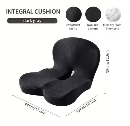 Memory Foam Cushion Interior Accessories Pillow Car Seat Waist Pillow Lumbar Support Office Pillow Chair Cushion