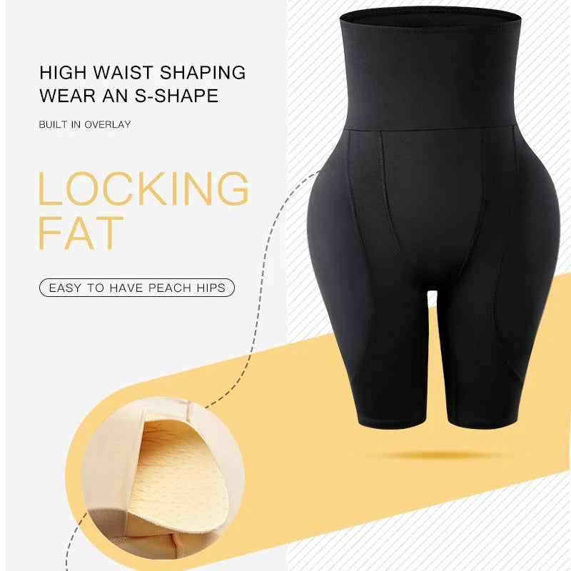 Butt Lifter Shapewear Shorts Women Fake Booty Hip Enhancer Body Shaper Waist Trainer Belly Control Panties Body Shapewear Fajas